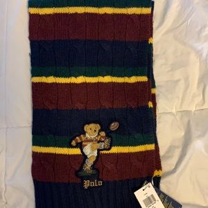 Scarf. Polo by Ralph Lauren. Multi colored.